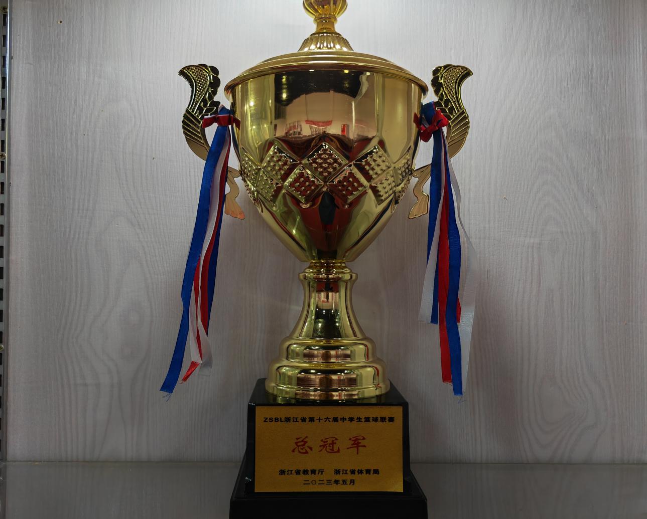 2023年浙江省中学生篮球联赛总决赛（高中男子组）冠军